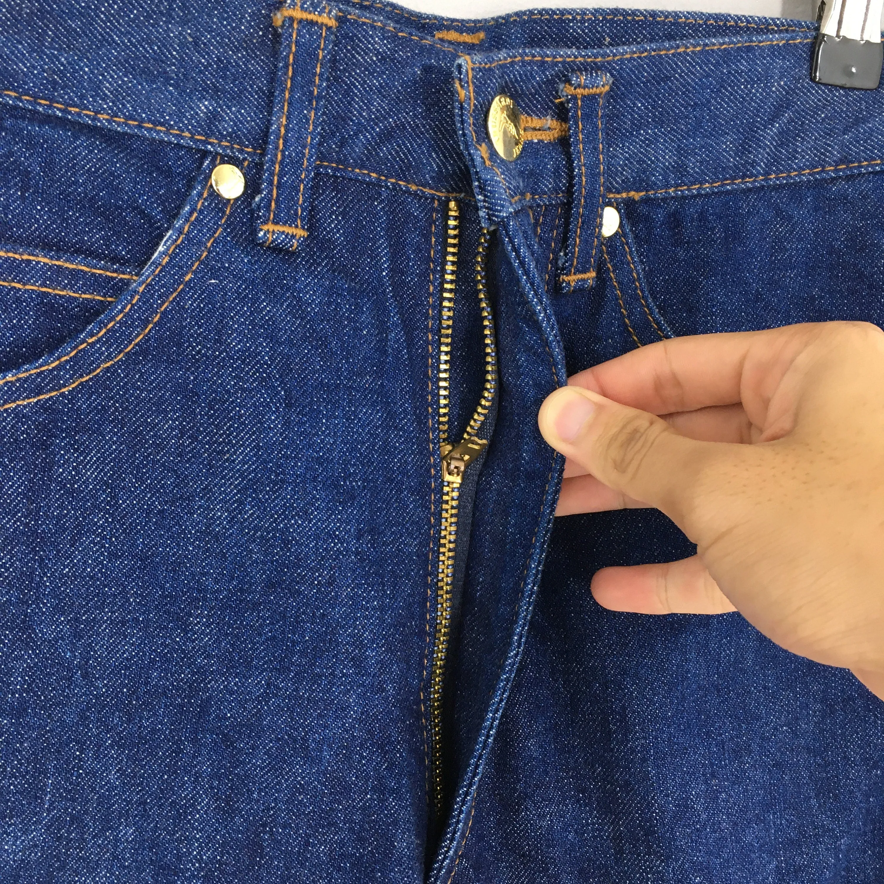 Trussardi Jeans Indigo Blue Denim Jeans Size 26x27