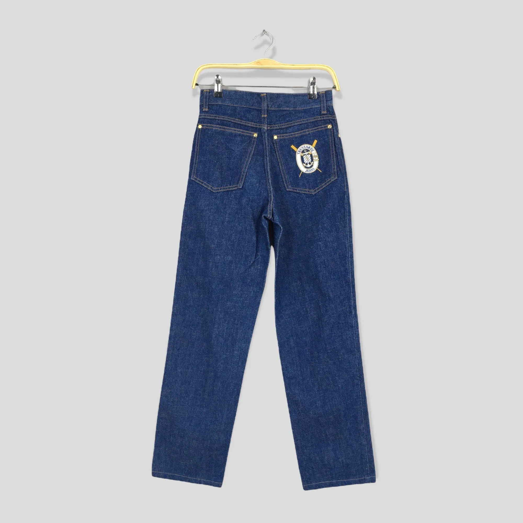 Trussardi Jeans Indigo Blue Denim Jeans Size 26x27