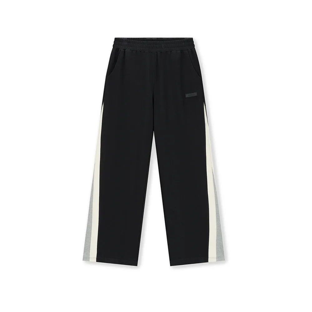 Twill Knit Panelled Sweatpants