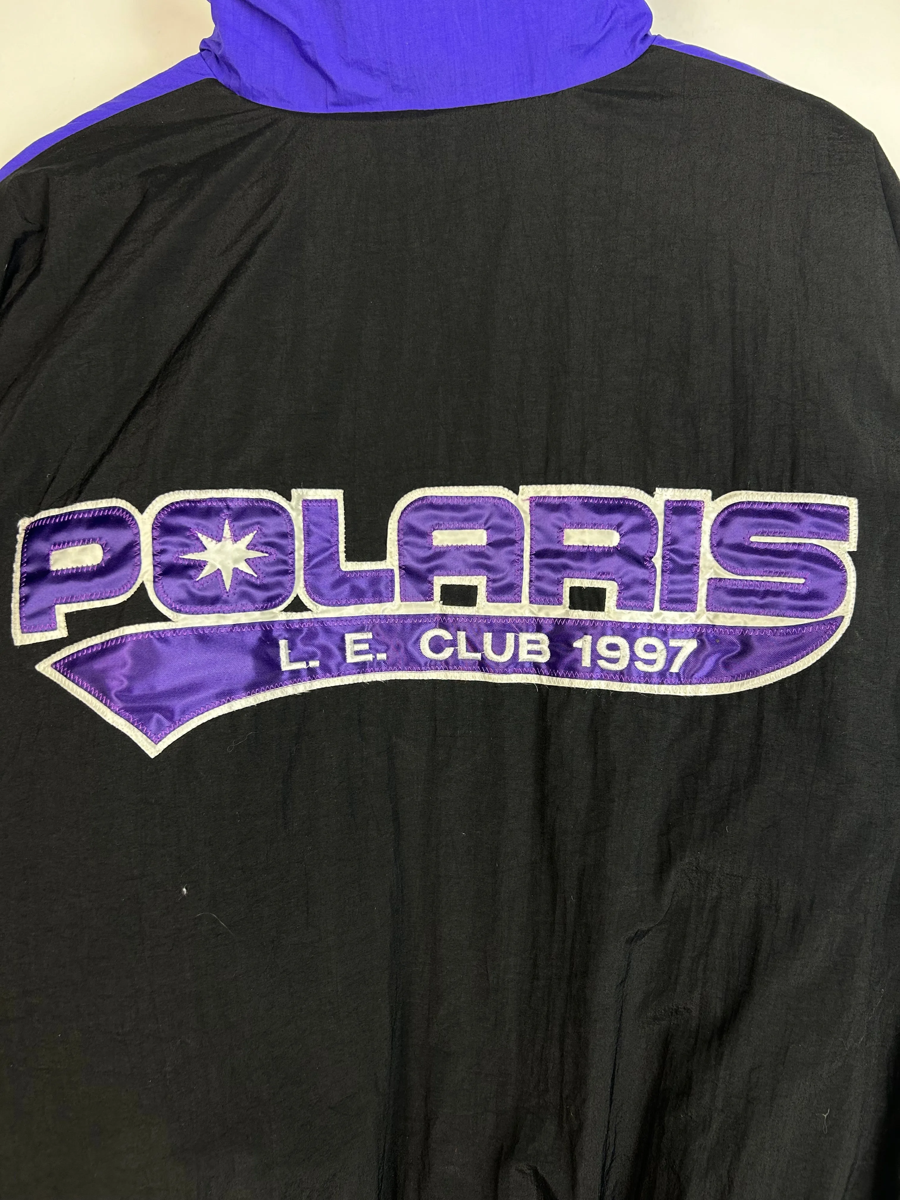 Vintage 90's Polaris Club Purple & White Jacket