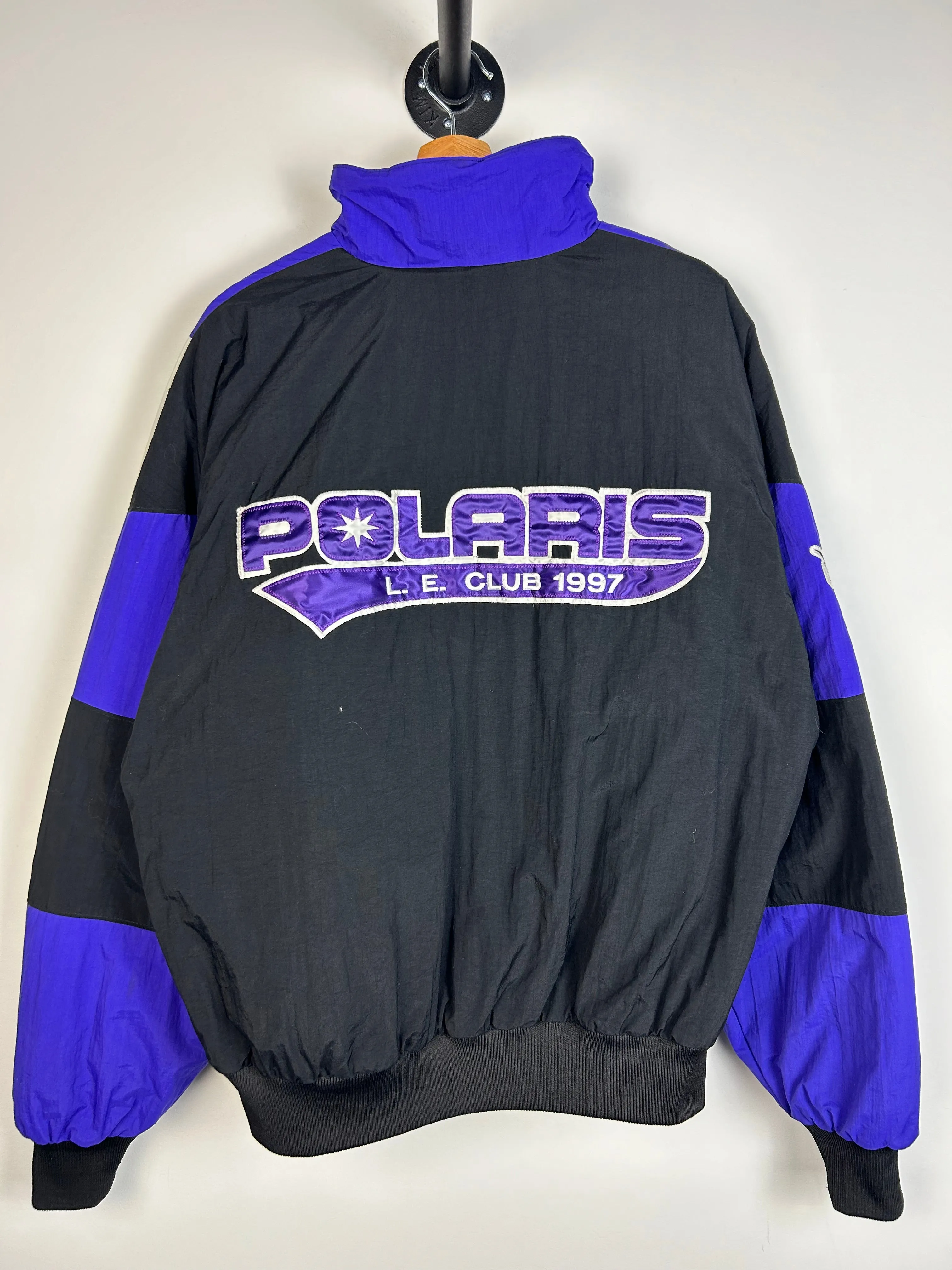 Vintage 90's Polaris Club Purple & White Jacket