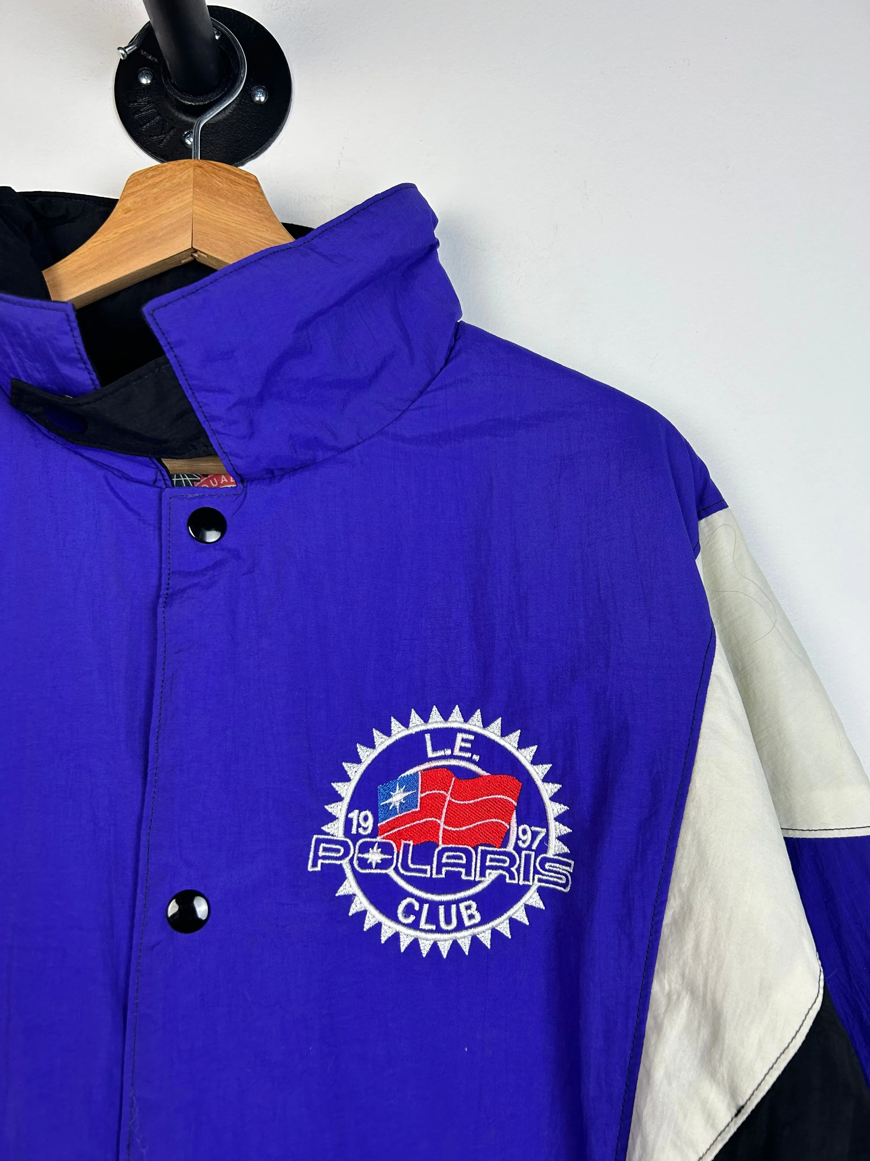 Vintage 90's Polaris Club Purple & White Jacket
