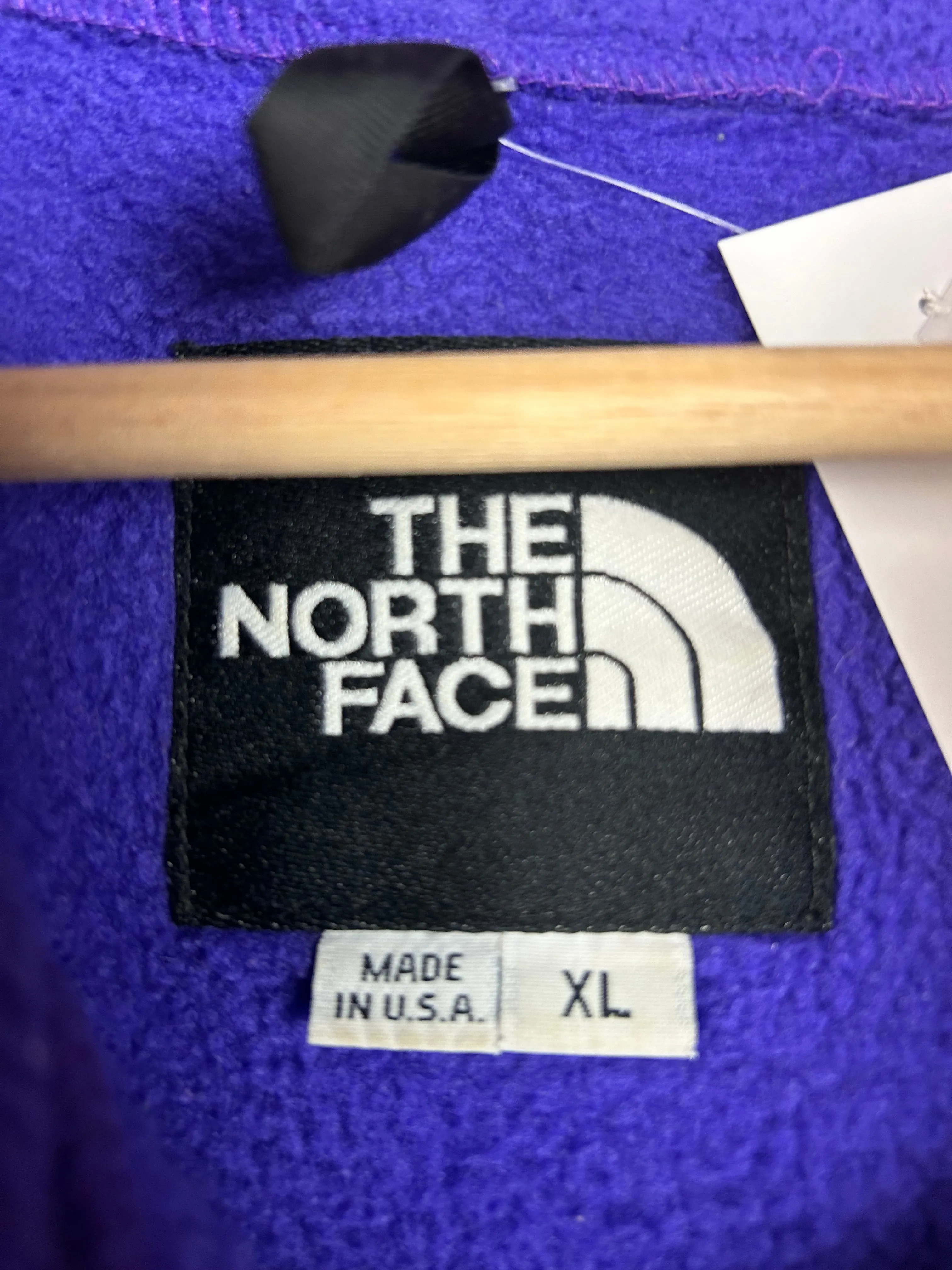 Vintage 90's The North Face Denali Purple Fleece