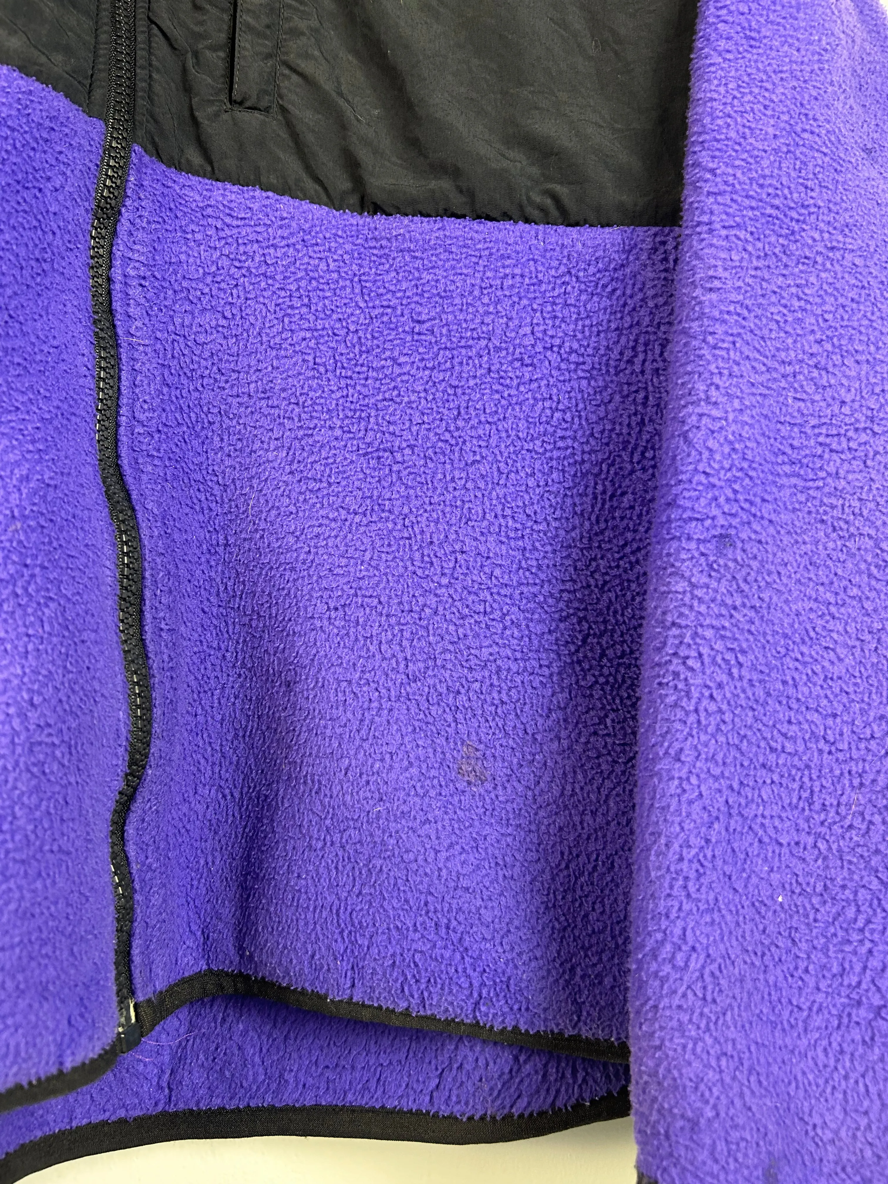 Vintage 90's The North Face Denali Purple Fleece