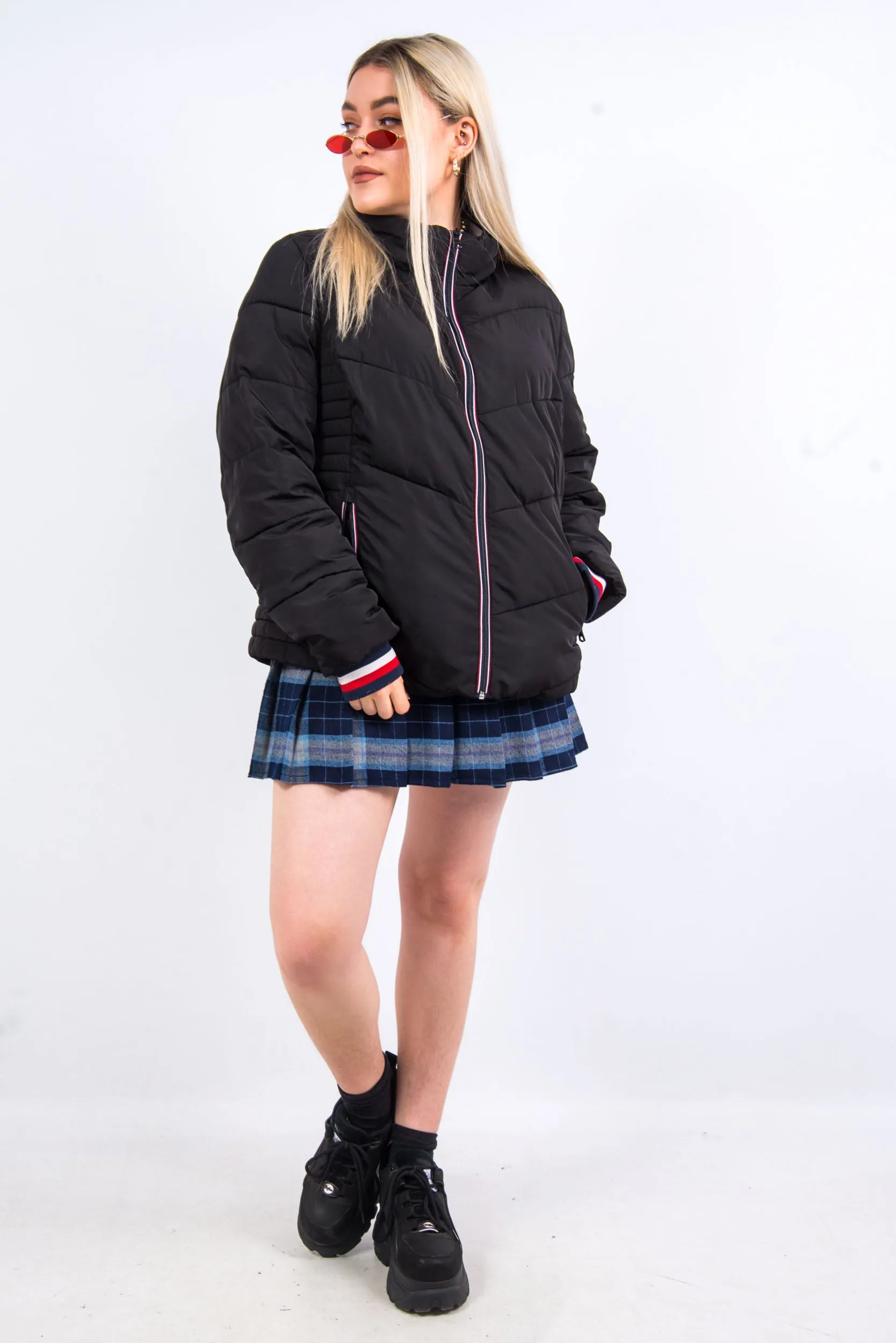 Vintage Tommy Hilfiger Puffer Coat Jacket
