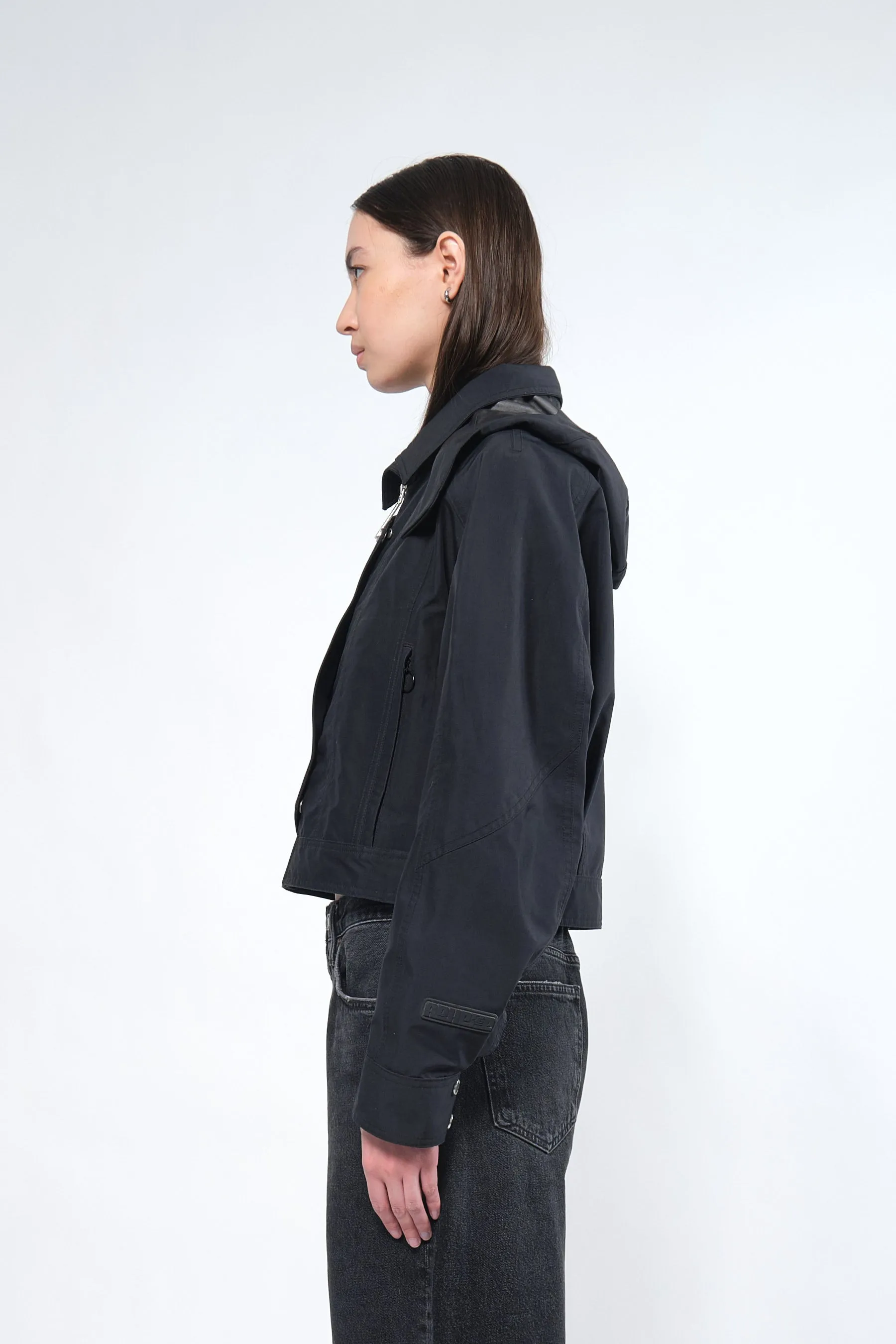 Waterproof Crop Rain Jacket