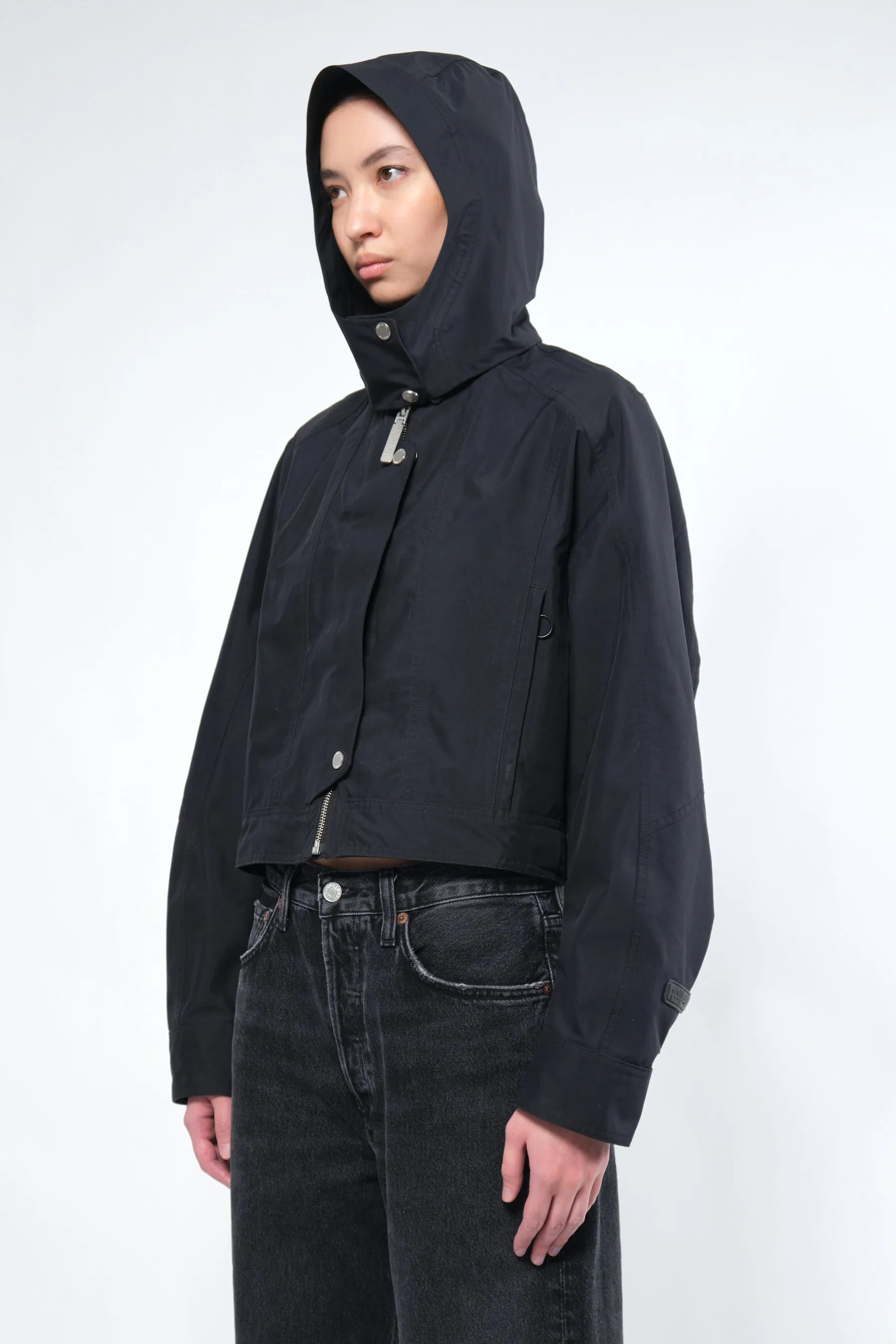 Waterproof Crop Rain Jacket