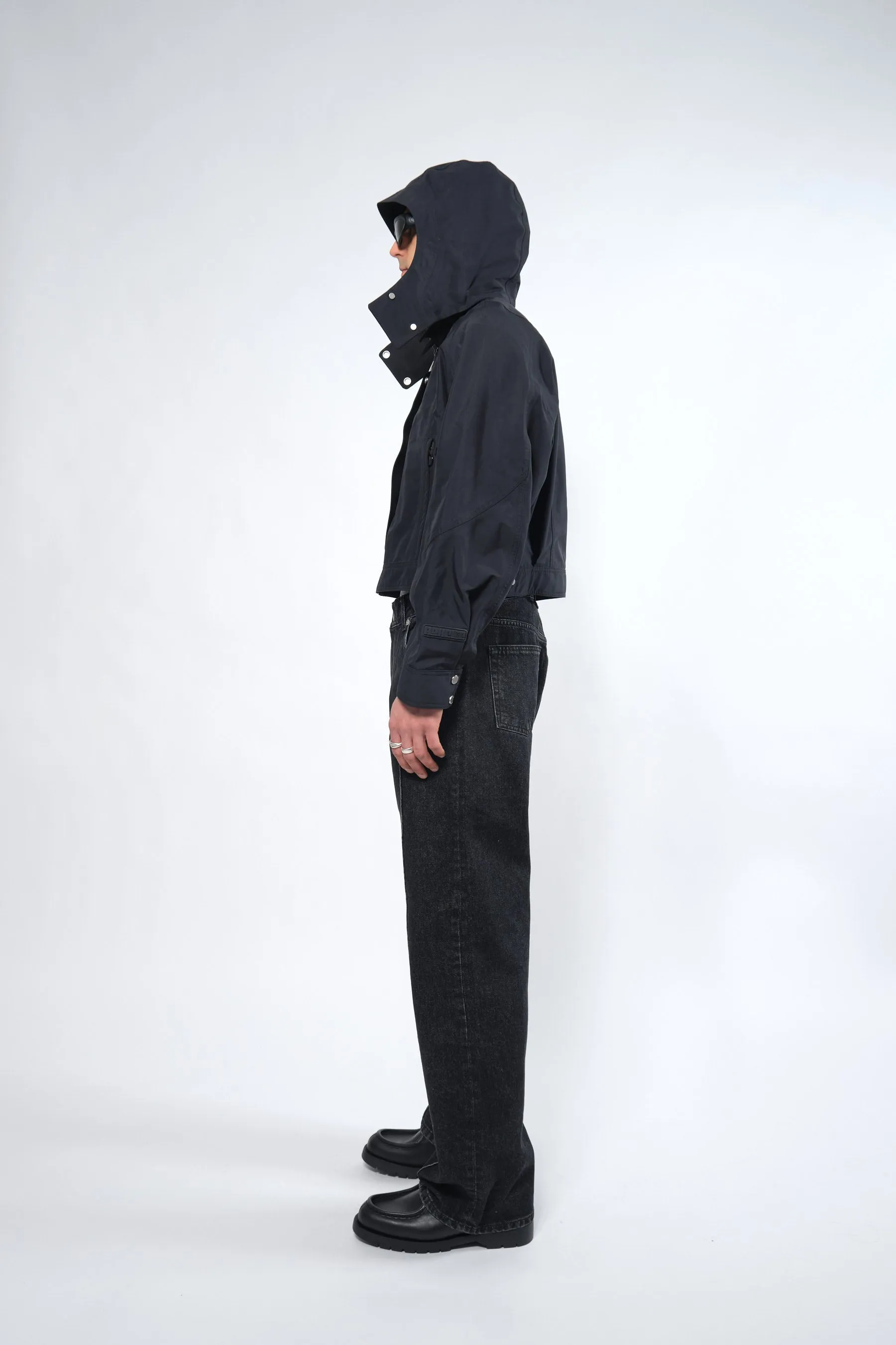 Waterproof Crop Rain Jacket