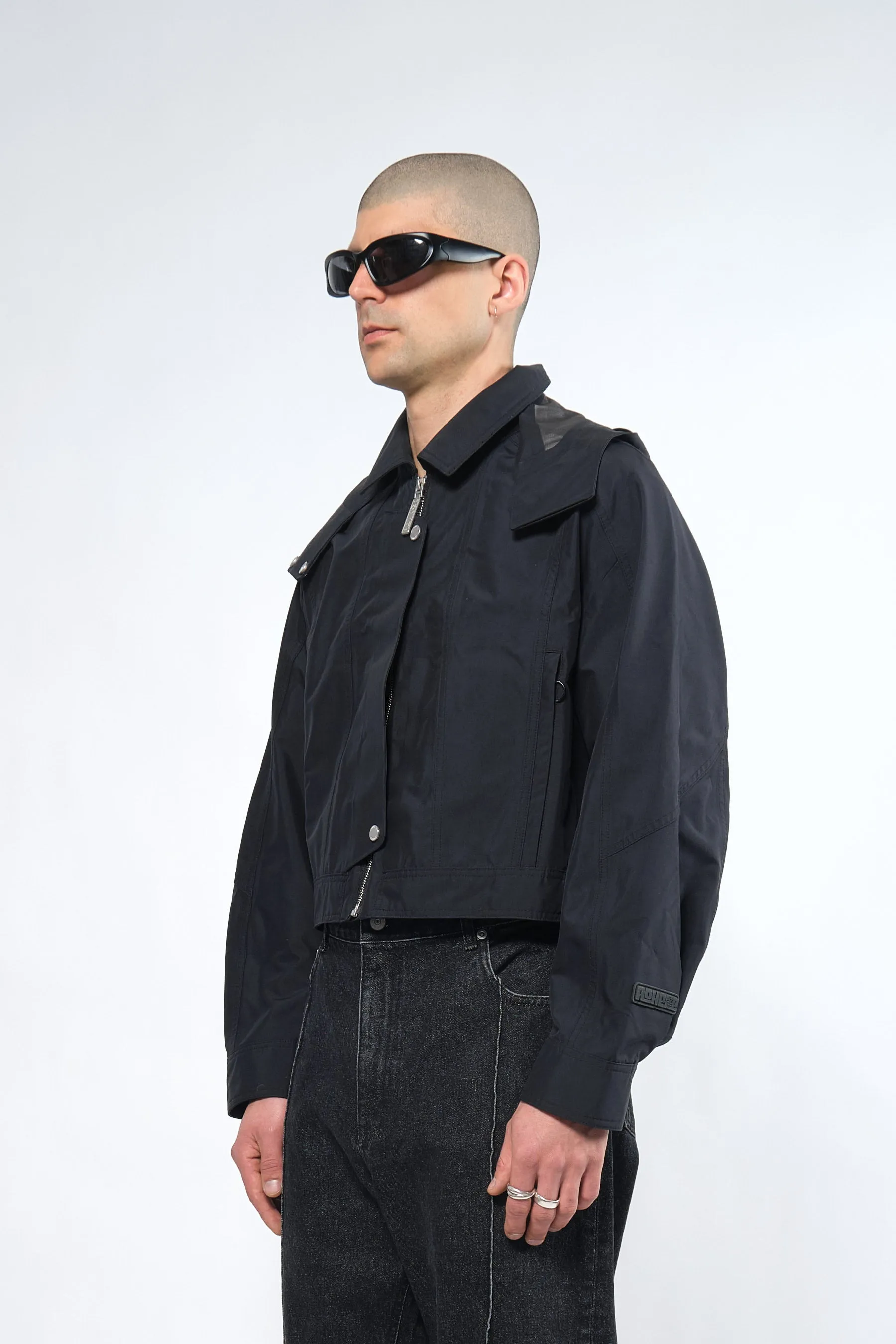 Waterproof Crop Rain Jacket