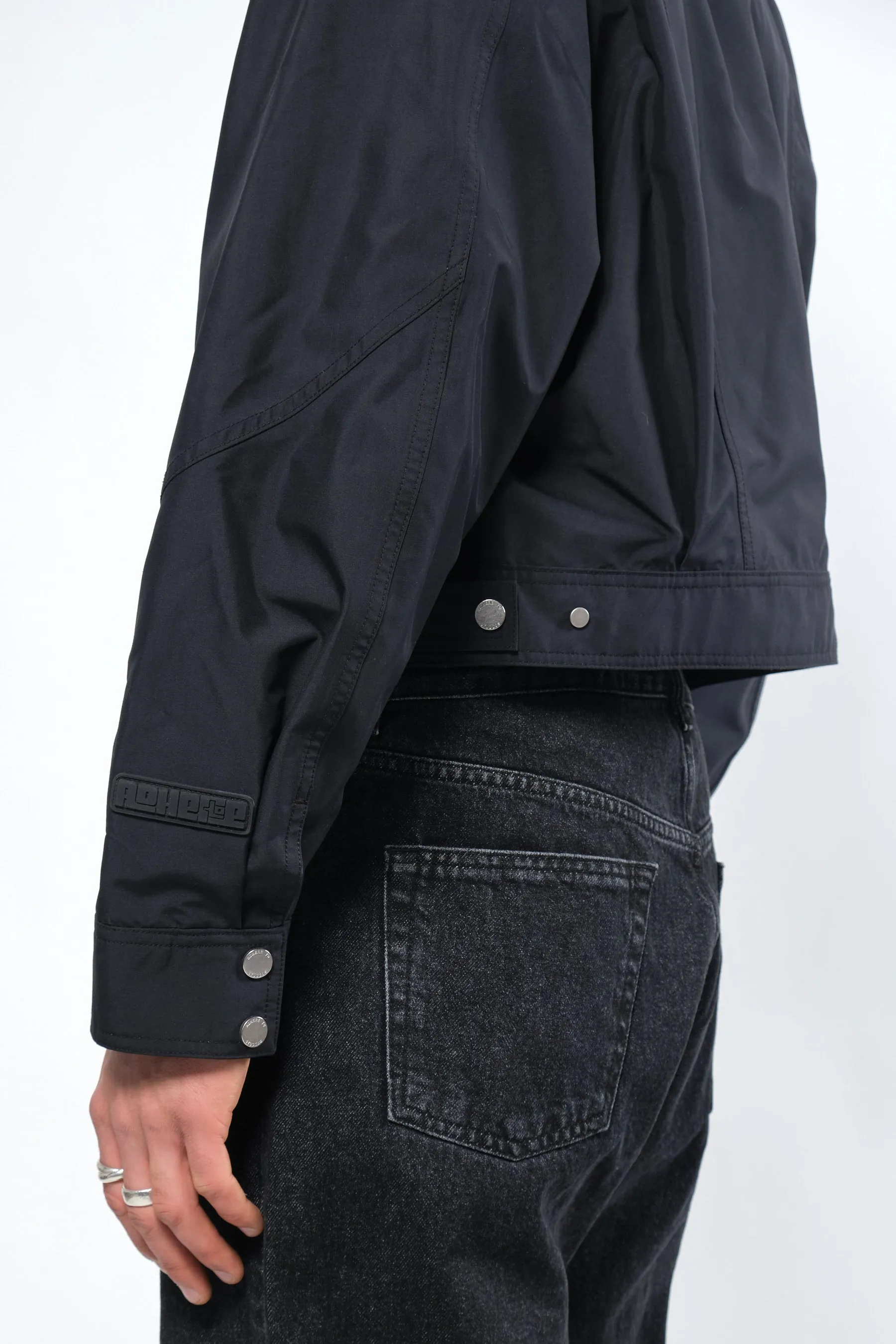 Waterproof Crop Rain Jacket
