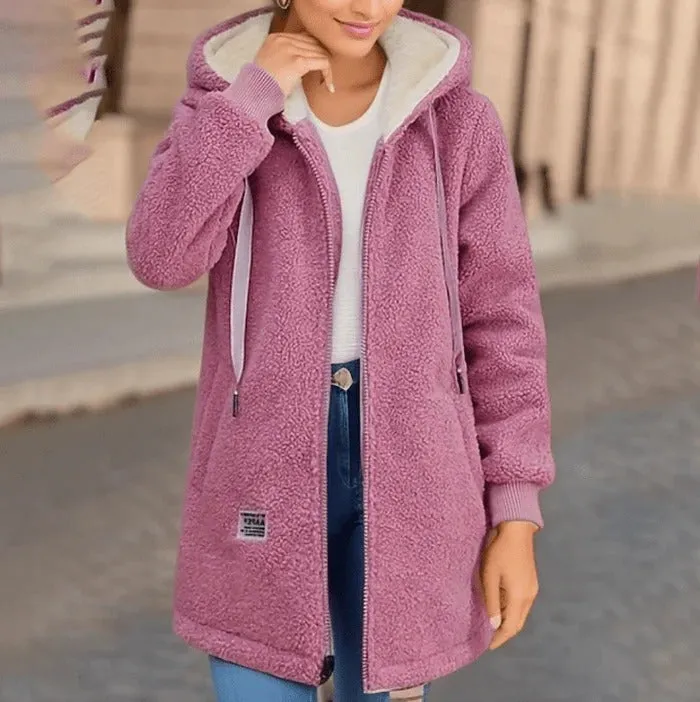 Winter fleece jacket